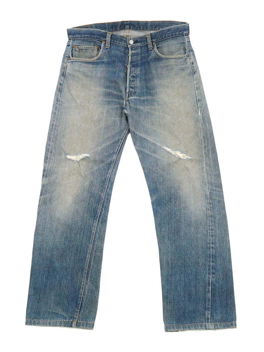70's Levi's 1501 66前期 Rマークのみタブ デニムパンツ 良雰囲気 実寸