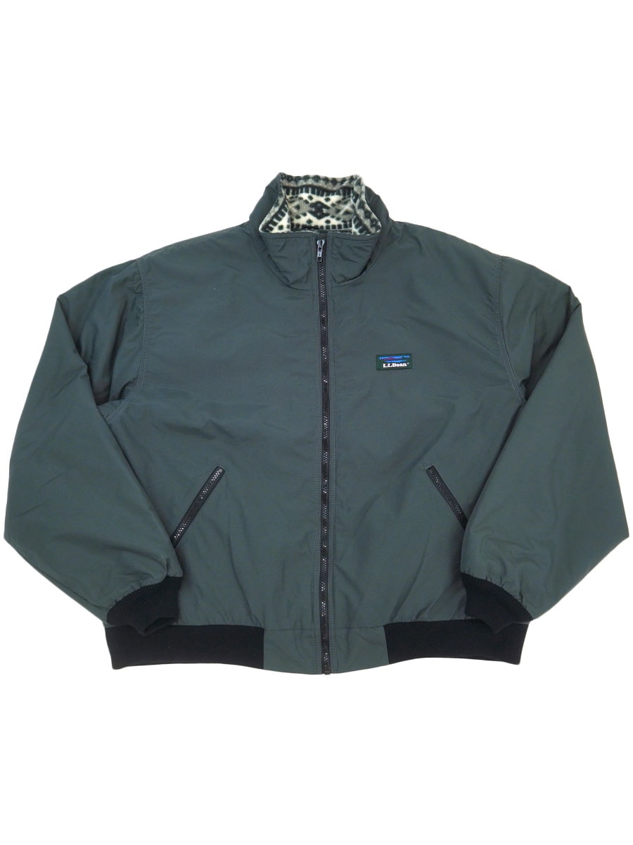 80's L.L.Bean 裏ノルディック柄 ウォームアップジャケット