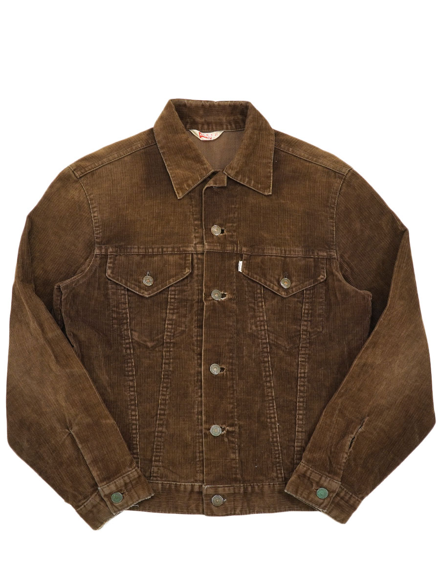 70's Levi's 70505 3rd型 コーデュロイジャケット ブラウン 表記(40