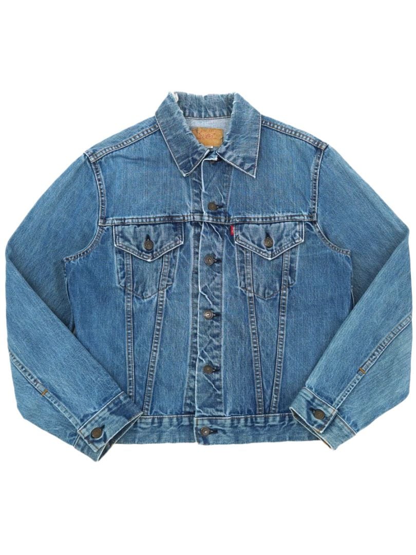 70's Levi's 70505 スモールe デニムジャケット 40サイズ 70s Levi's 70505 デニムジャケット USA製 2ポケ Size 40
