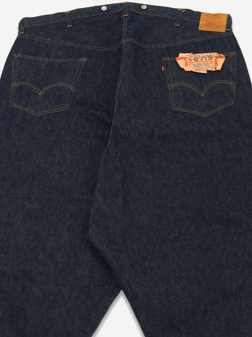50's Levi's 502XXEE Advertising Display Denim Size(54x25) DEAD