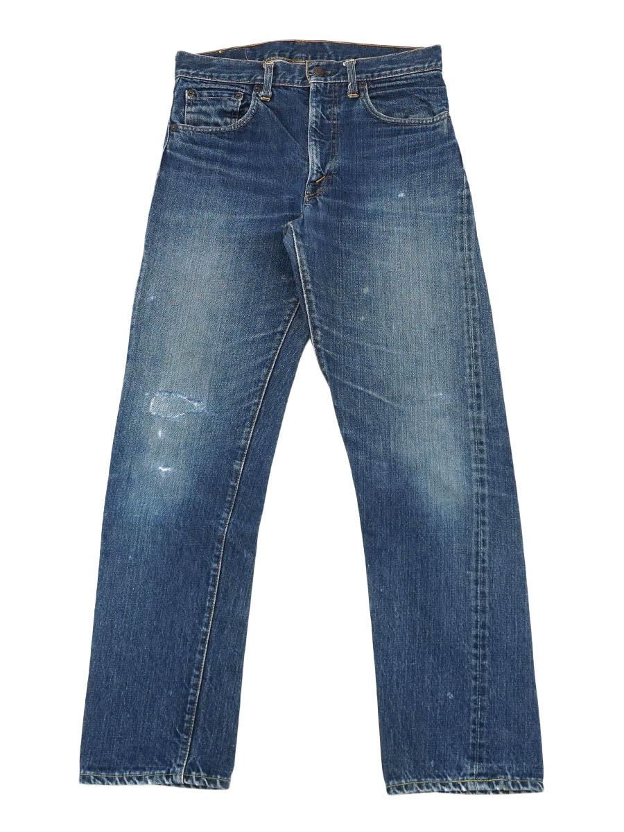 60's Levi's 505 BIG-E デニムパンツ 良色落ち 実寸(30x30位) 大文字表記