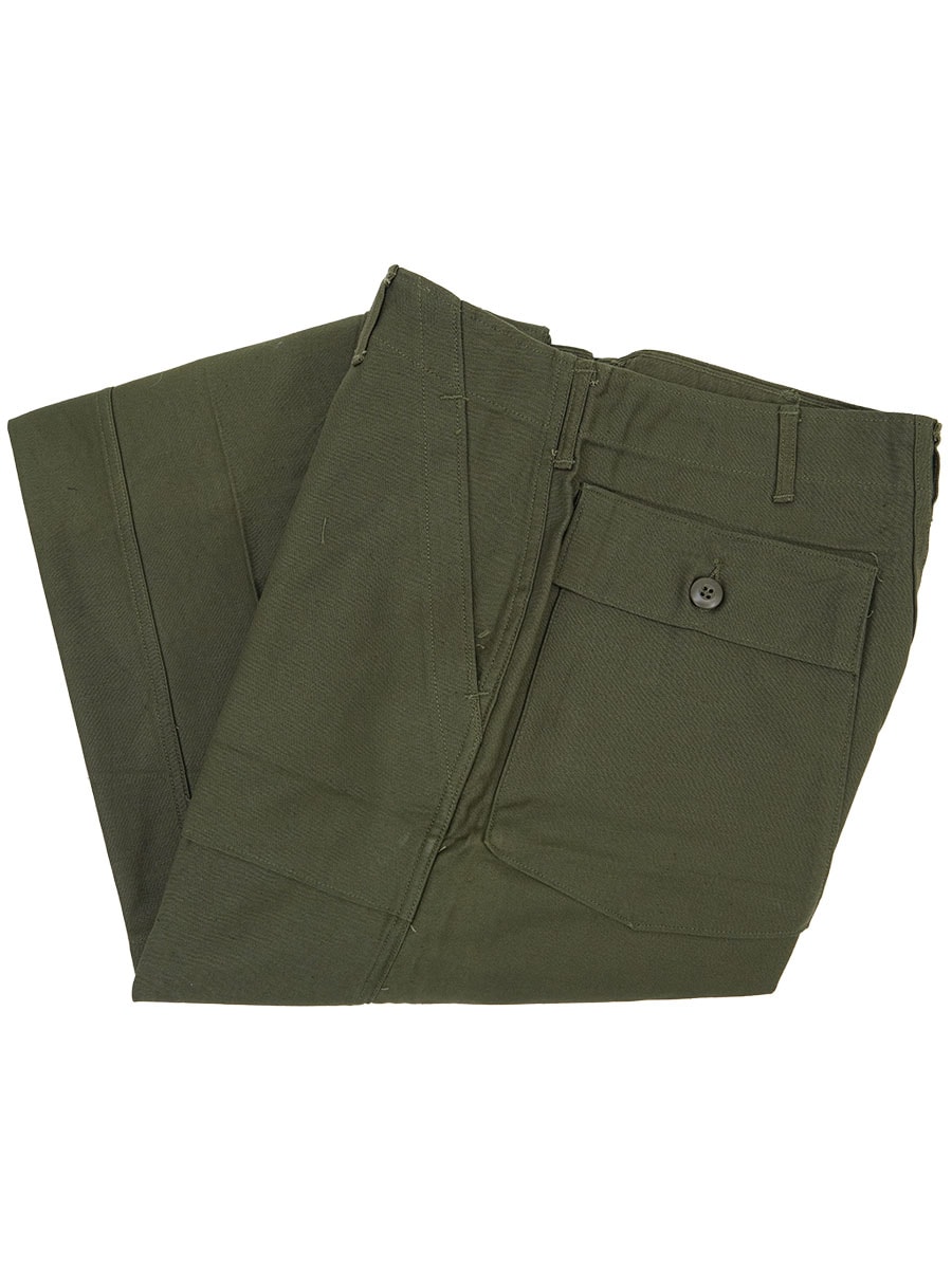 '75 U.S.ARMY ベイカーパンツ ボタンフライ 表記(34x33) DEAD