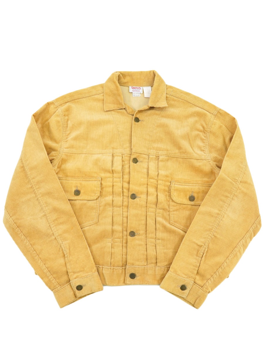 80's SMITH'S 2nd型 コーデュロイジャケット ハギ付き 月桂樹ボタン