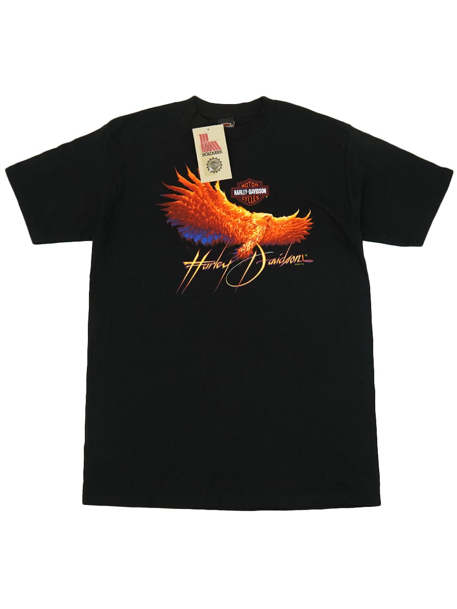 90's H-D ハーレーダヴィッドソン フェニックス 両面プリント Tシャツ