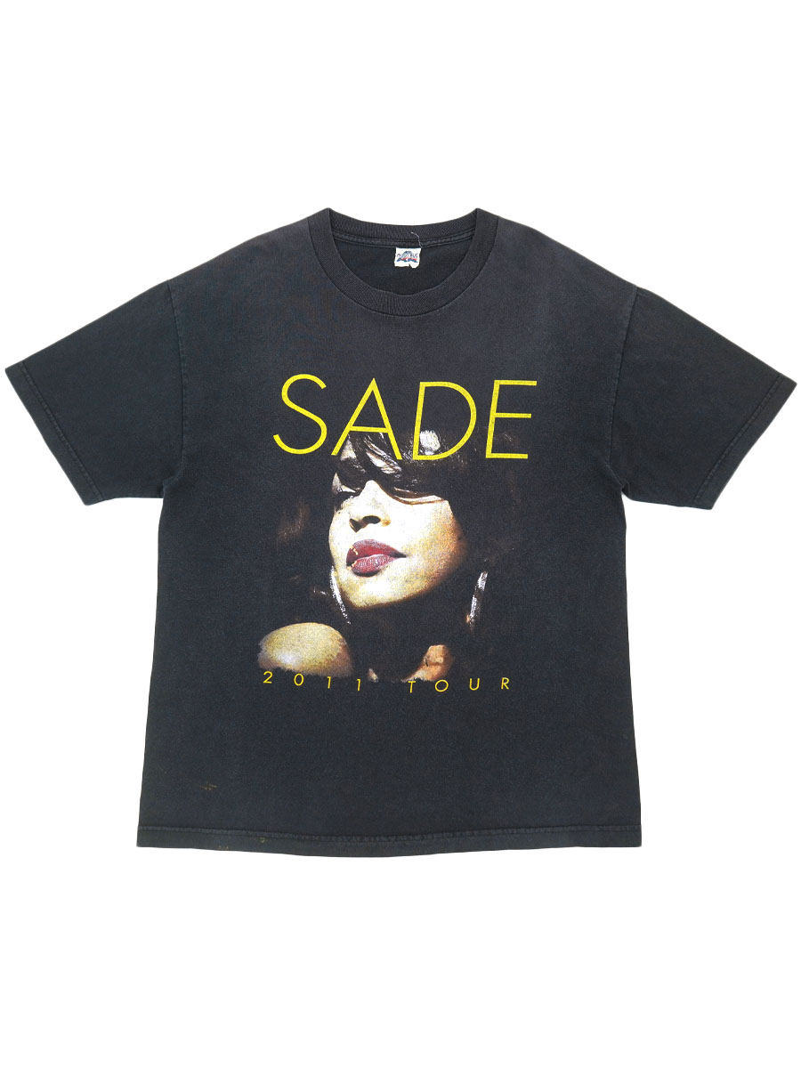 10's AAA SADE ''2011 TOUR'' プリントTシャツ ブラック 実寸(L位)