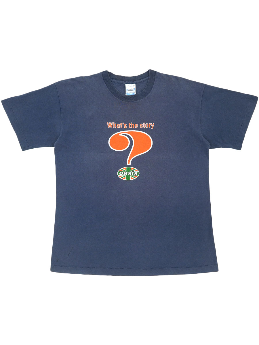 90's SCREEN STARS by F.O.L. OASIS ''What's the story/EARLS COURT November 95'' プリントTシャツ 表記(L)