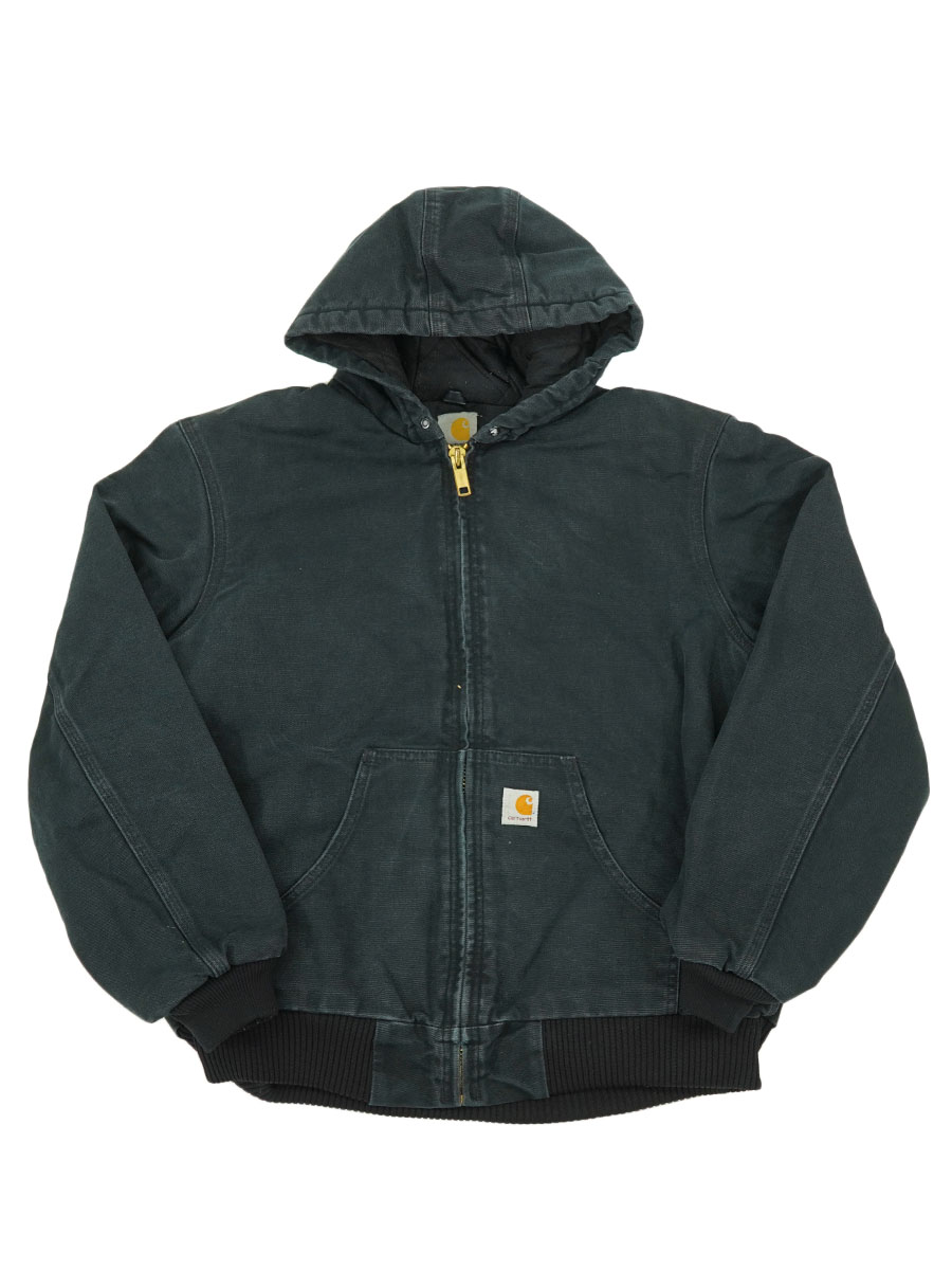 USA製 カーハート アクティブパーカ ブラック 表記(M)