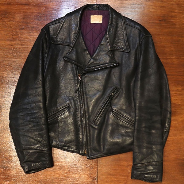 1950s LEATHER JACKET , Size 42