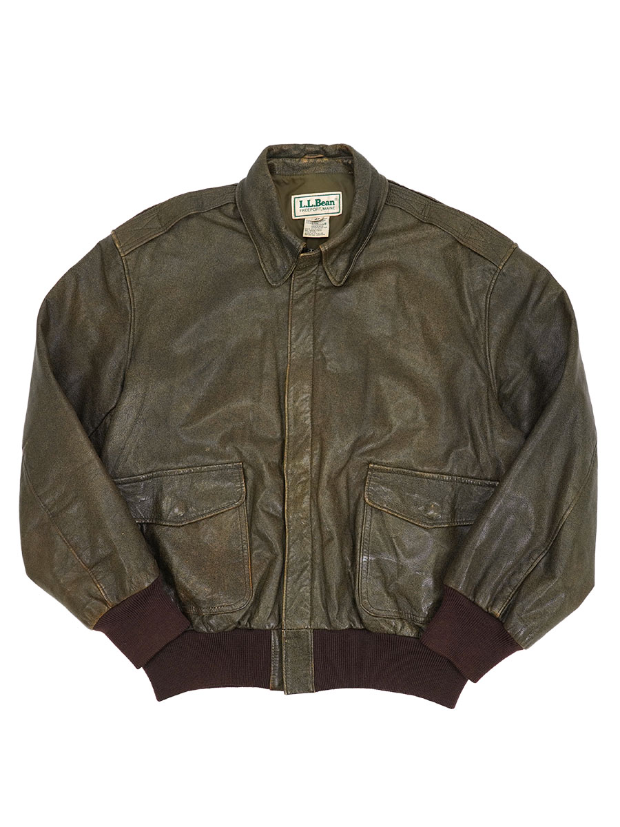 80's L.L.BEAN A-2タイプ フライングタイガージャケット 表記(42) USA製