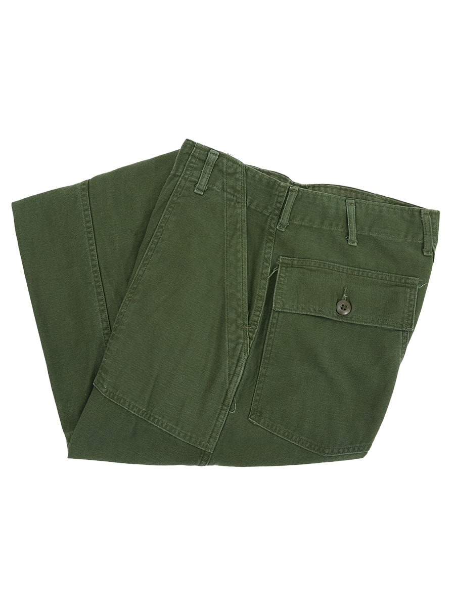70's U.S.ARMY ベイカーパンツ ボタンフライ 表記(32x32) | NEW ITEM