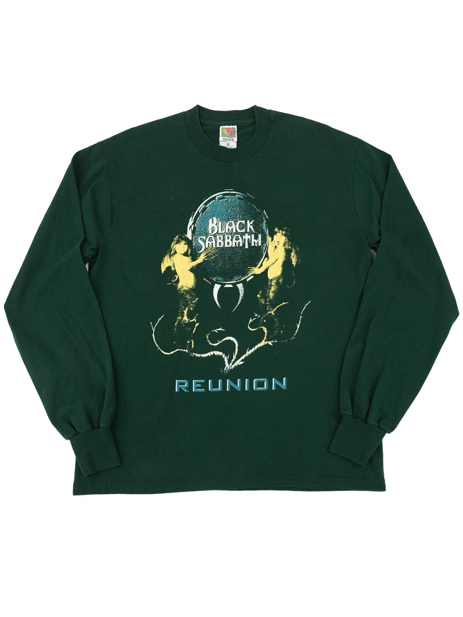 90's FRUIT OF THE LOOM ''BLACK SABBATH REUNION'' ロングスリーブTシャツ 表記(L) with PANTERA