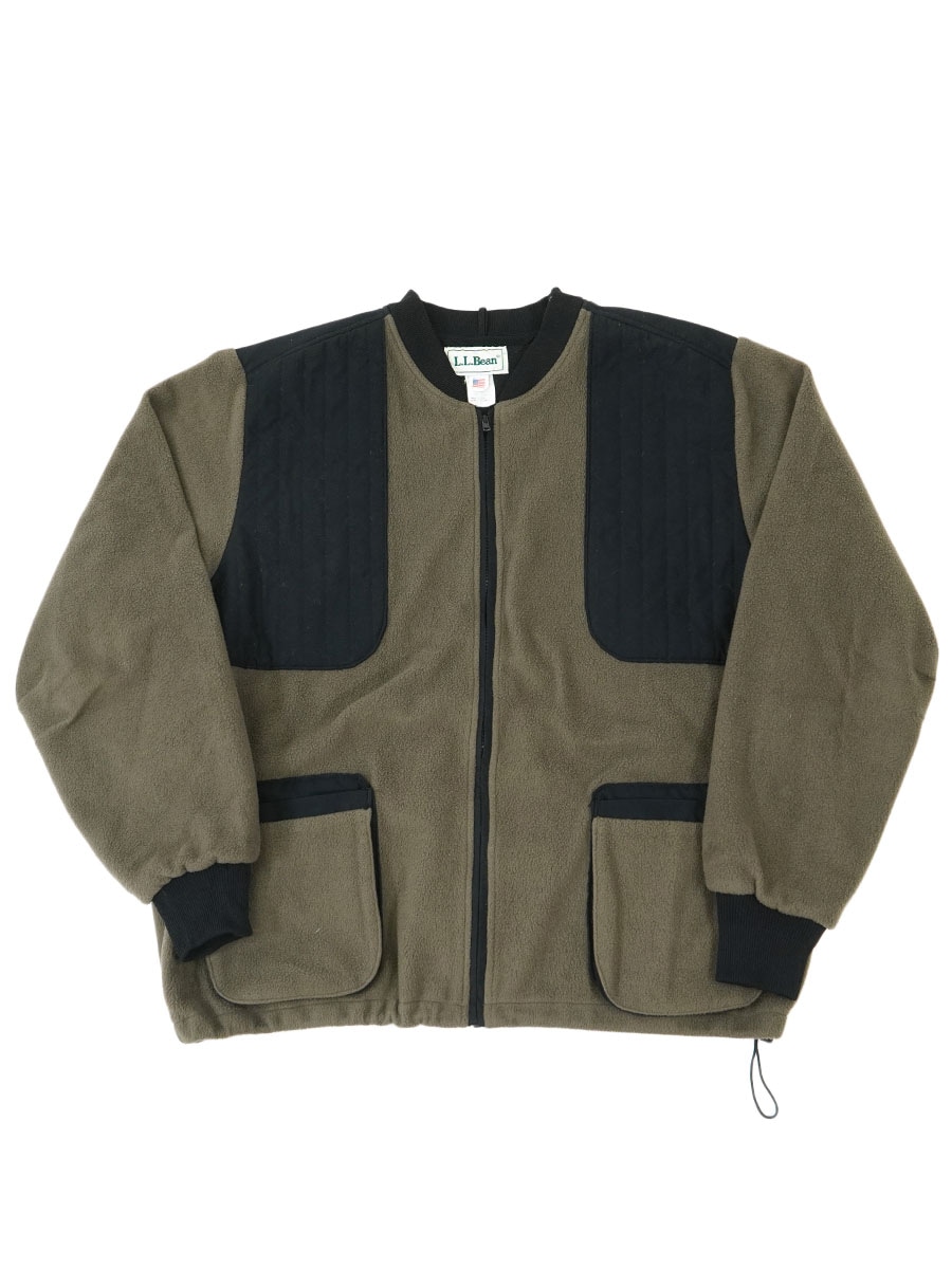 90's L.L.BEAN ハンティングタイプ フリースジャケット 表記(XL) USA製