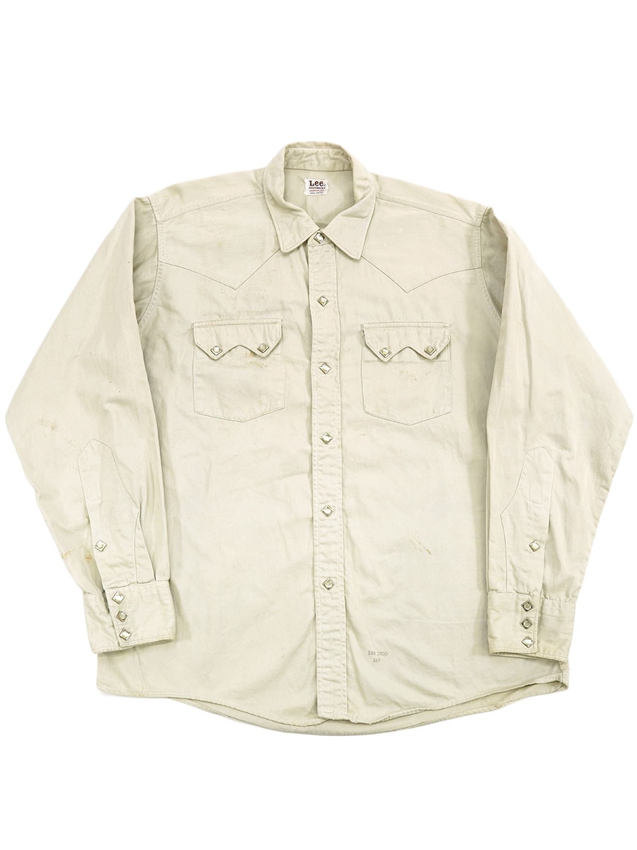 60's Lee WESTERNER ウエスタンシャツ 表記(16 1/2)