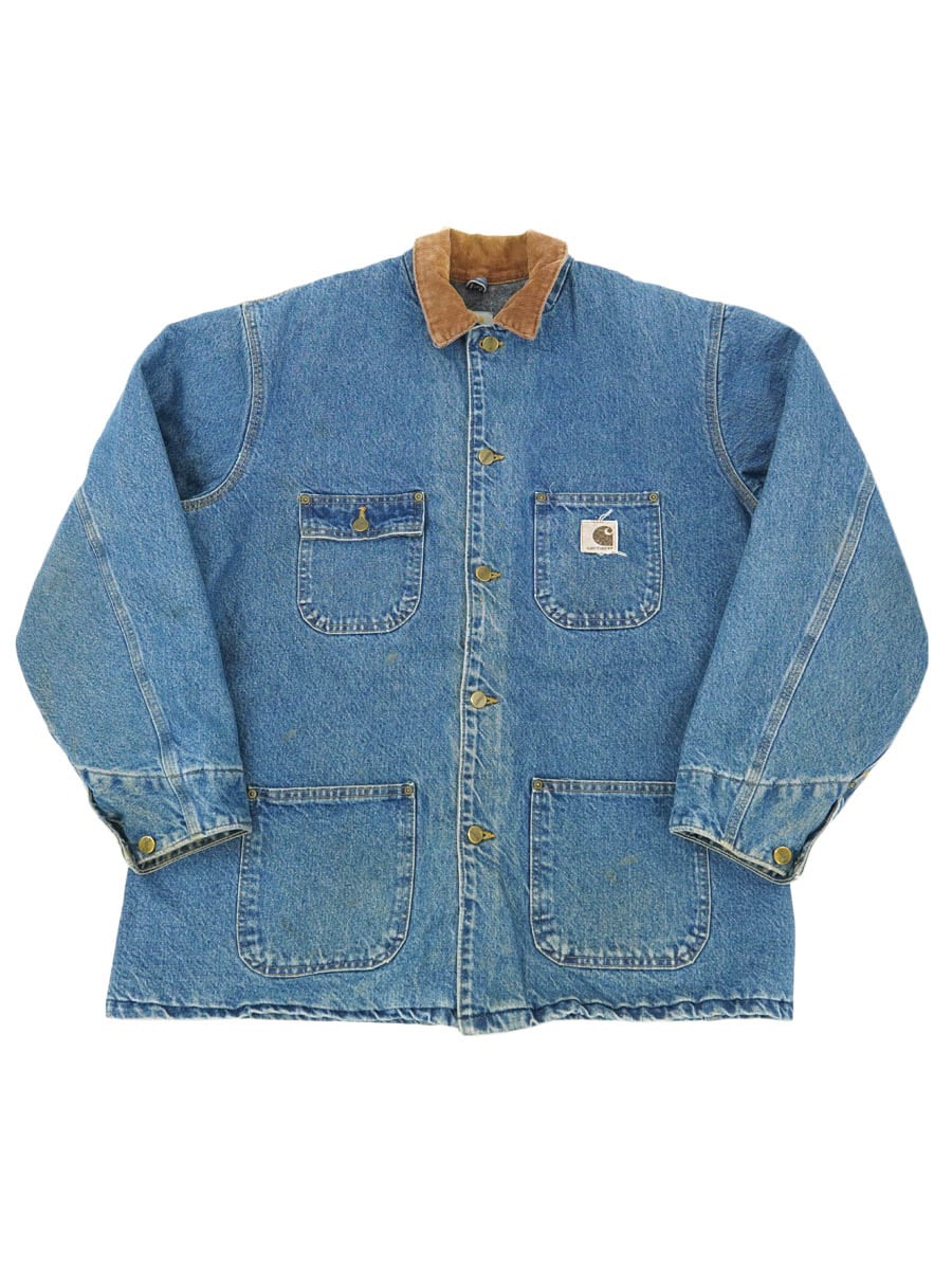 カーハート ブランケットライナー デニムチョアコート 表記(L)