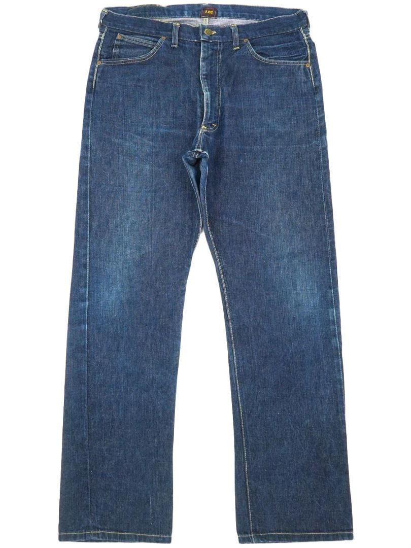 50's Lee 101Z センター赤タグ デニムパンツ 良雰囲気 実寸(36x33位) 両耳！