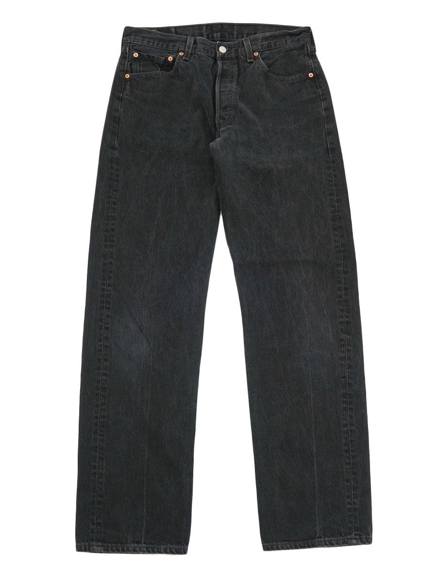 90's Levi's 501 ブラック デニムパンツ 表記(34x34) USA製
