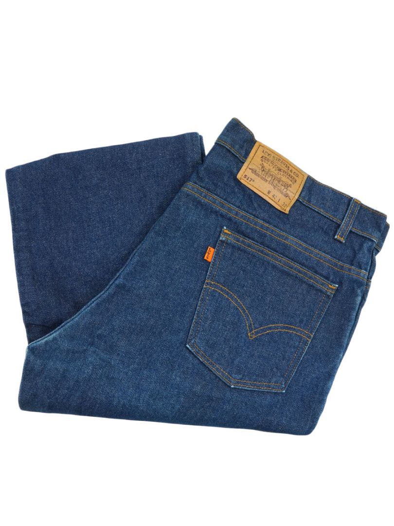 90's Levi's 517 デニムパンツ 濃紺 表記(42x32) USA製 | すべての商品