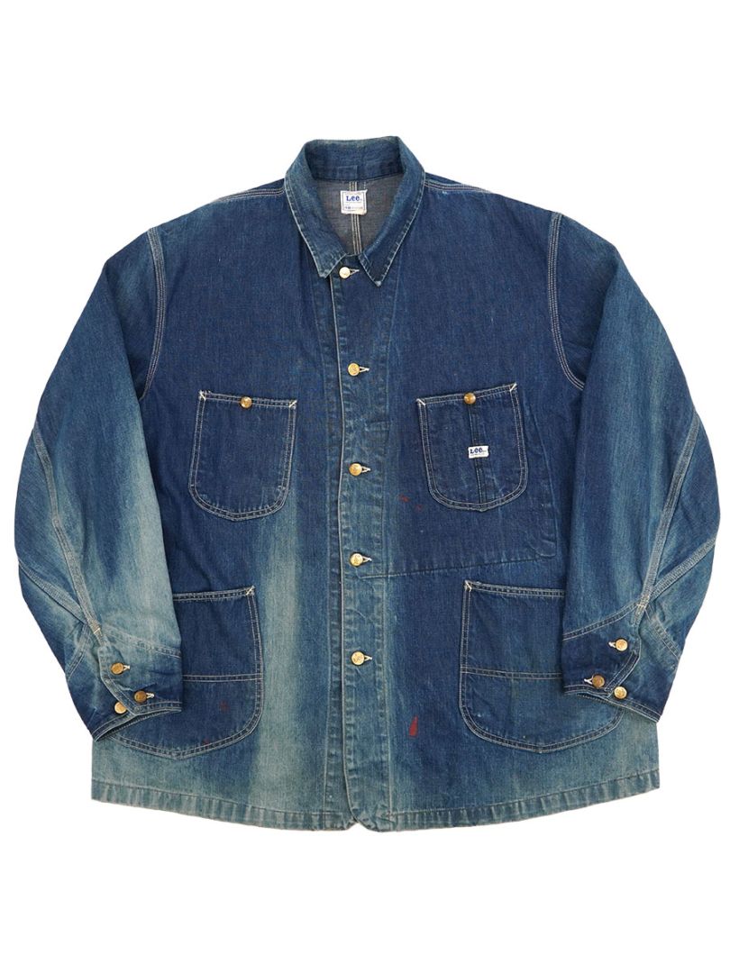 60's～ Lee 91-J デニムカバーオール 良雰囲気 表記(48) ビッグサイズ