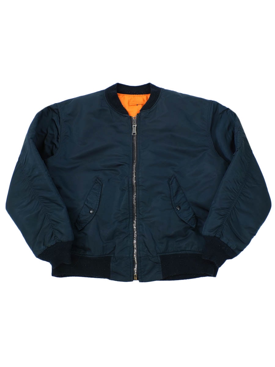 スピワック MA-1 フライトジャケット Mサイズ SPIEWAK MA-1 フライトジャケット ネイビー 実寸(L位) | すべての商品