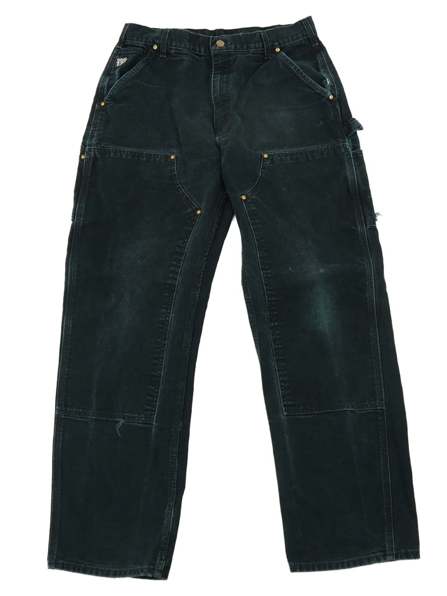 カーハート ダブルニー ダックペインターパンツ ブラック！ 表記(34x32