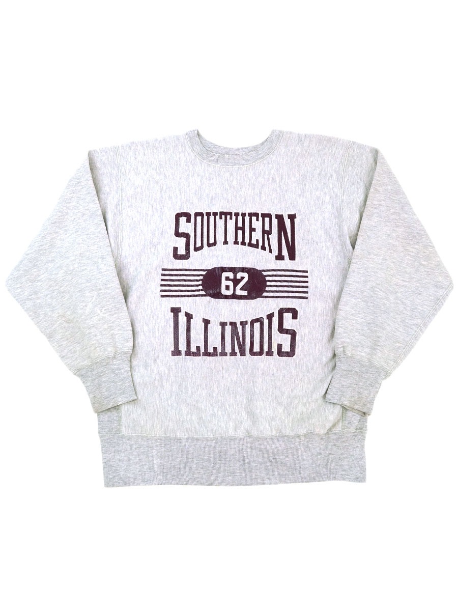 80's プリントタグ チャンピオンRW ''SOUTHERN ILLINOIS #62'' 3段