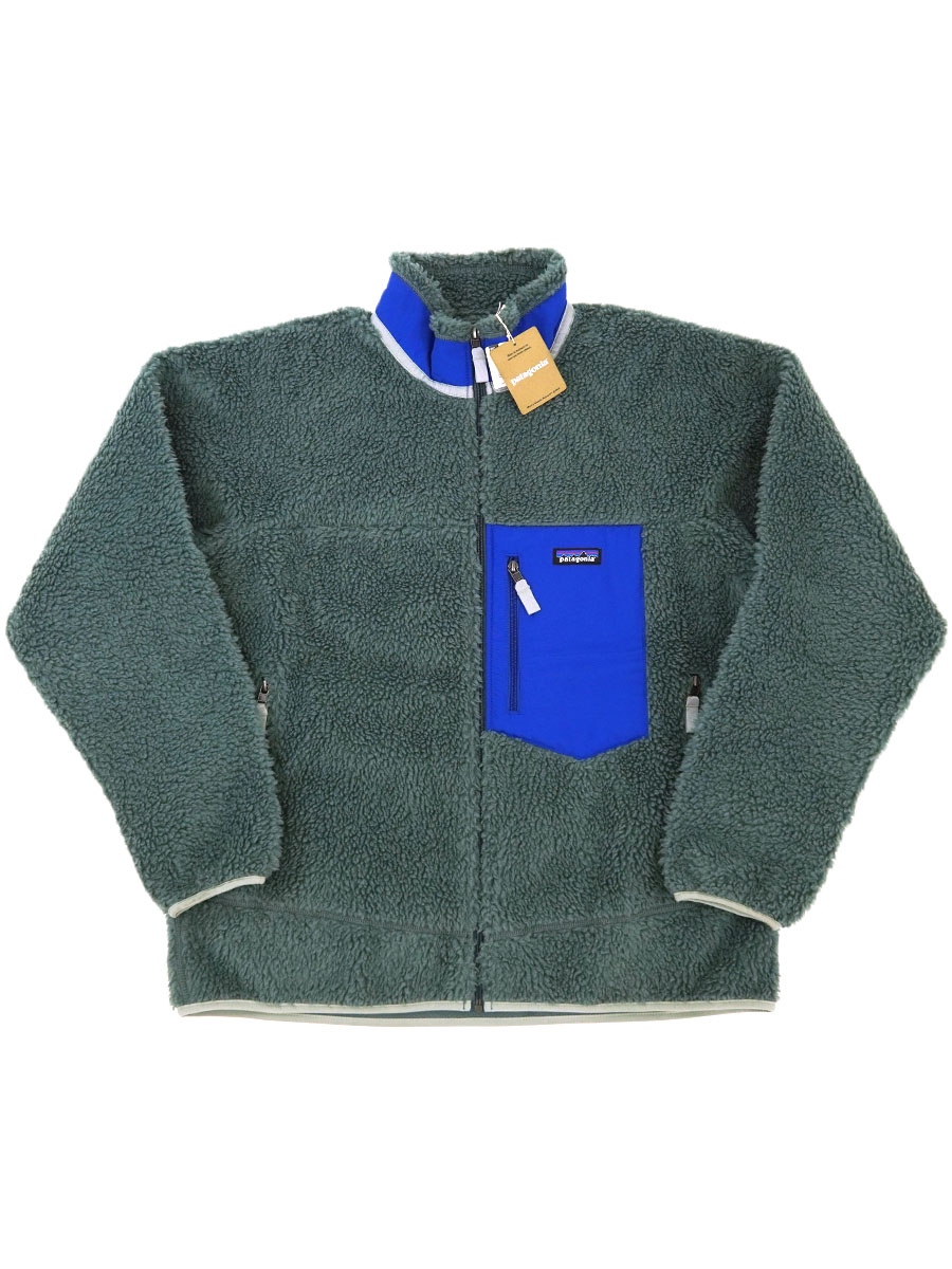 23 パタゴニア クラシックレトロXジャケット ヌーヴォーグリーン 表記