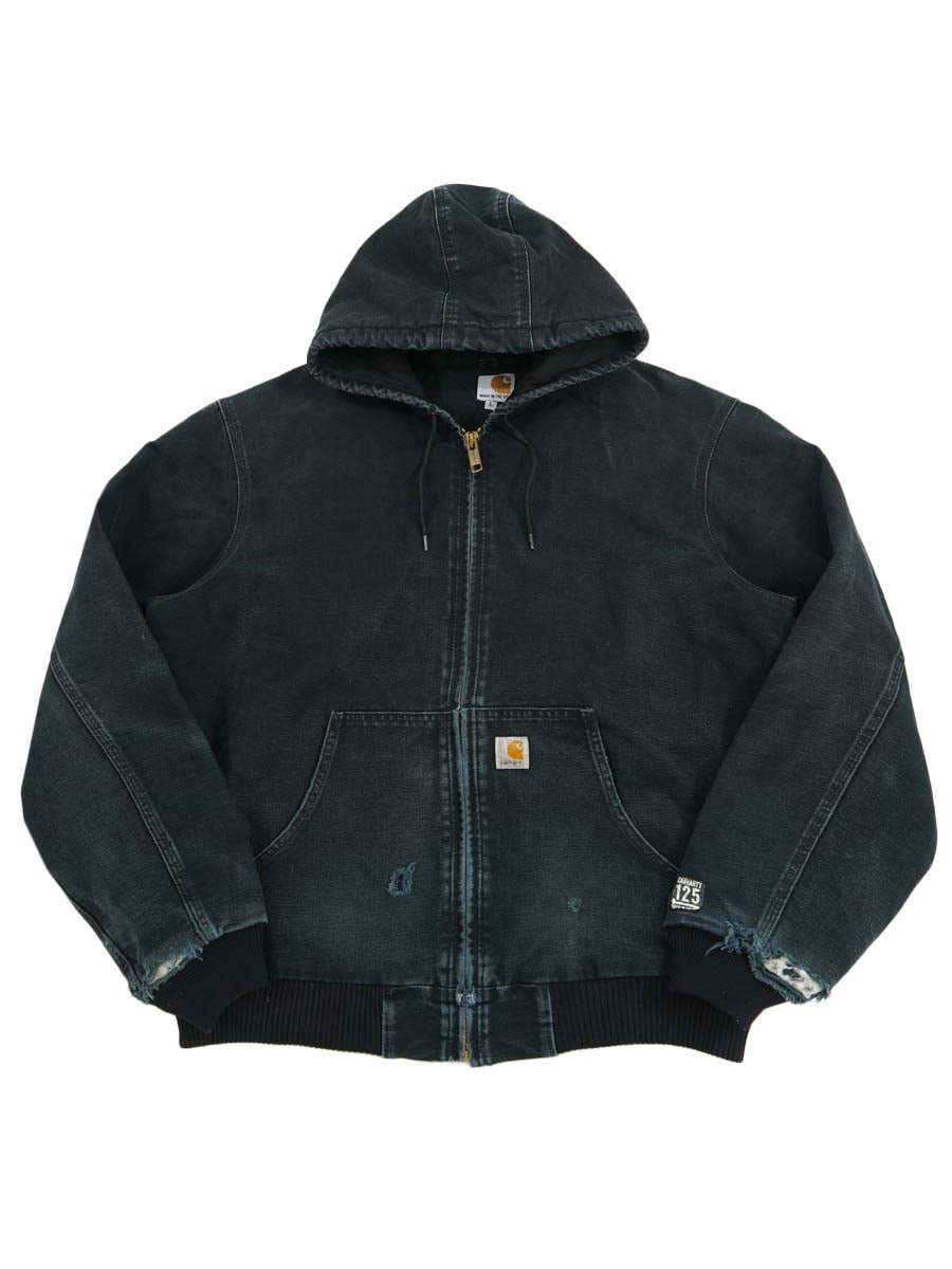 USA製 カーハート 125周年記念 アクティブジャケット ブラック 表記(L TALL)