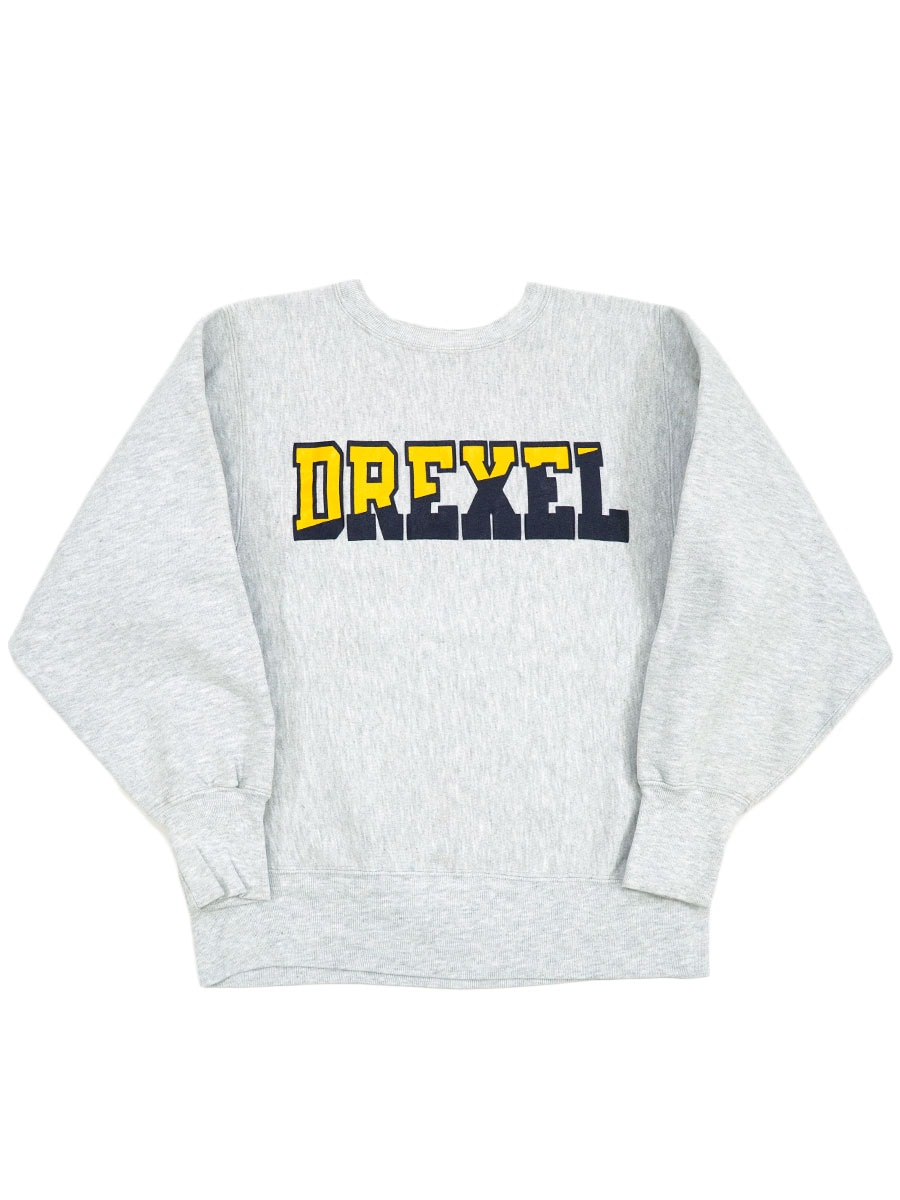90's 刺繍タグ チャンピオンRW ''DREXEL'' 表記(M) USA製