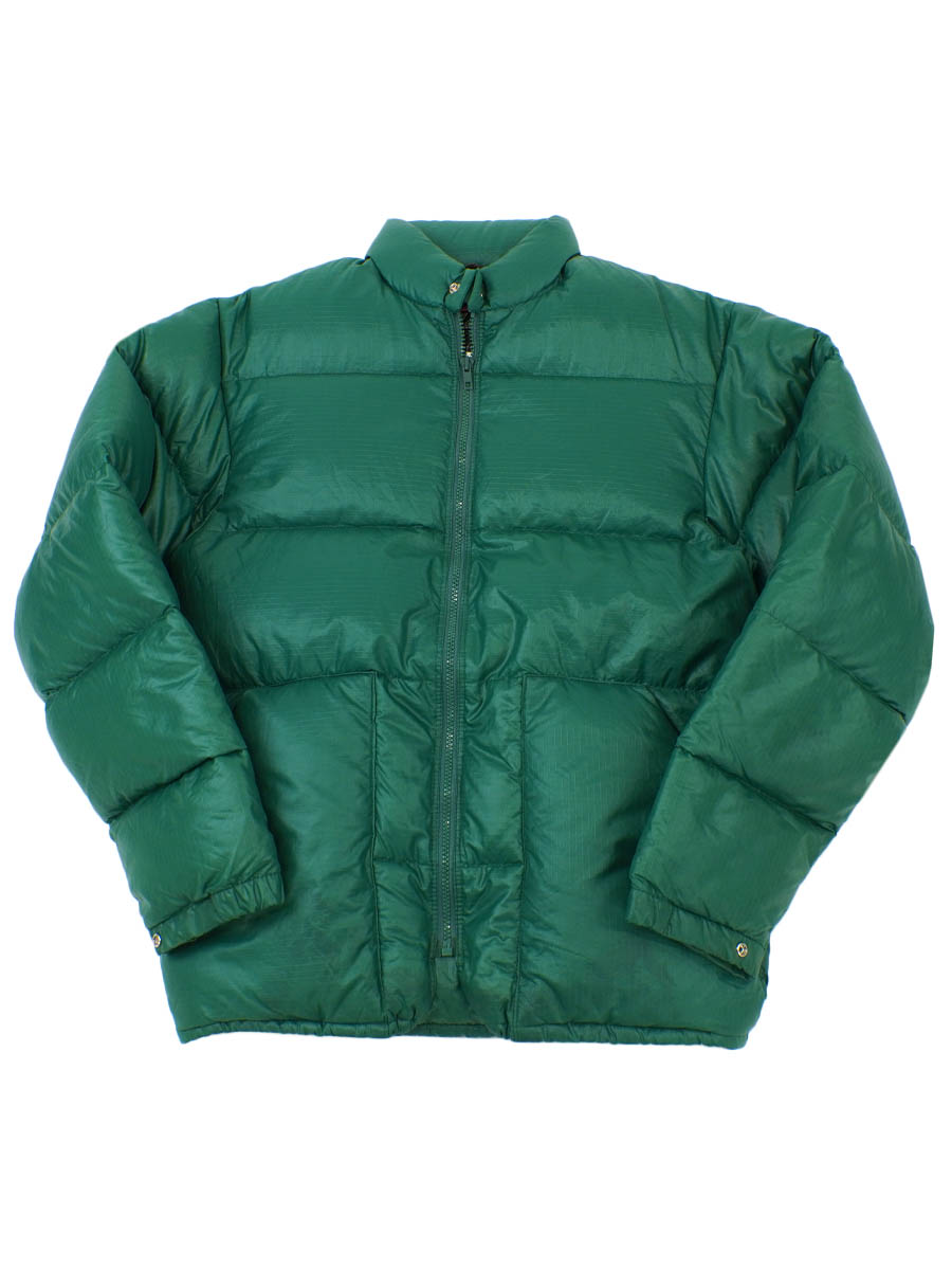 70's Jones リップストップ ダウンジャケット グリーン 表記(S)