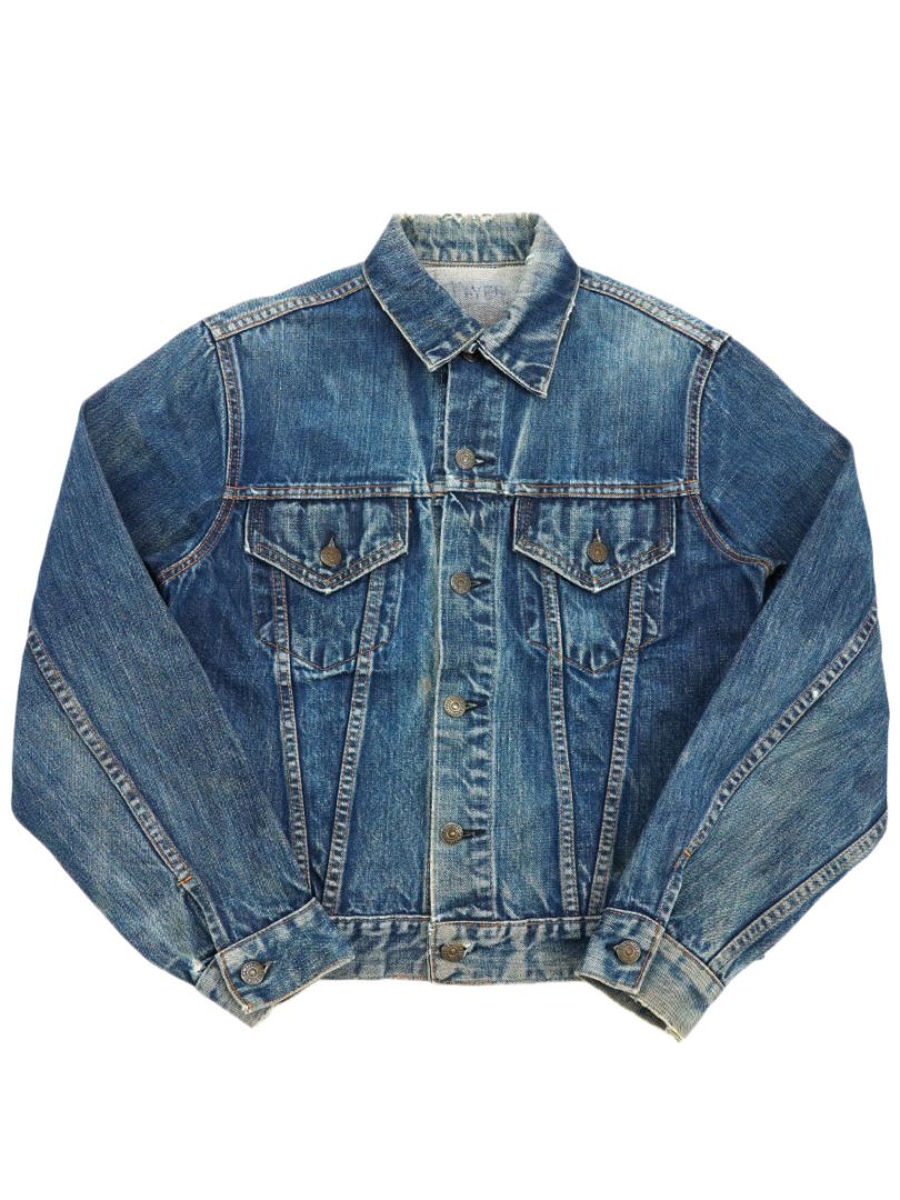 60's Levi's 70505 BIG-E デニムジャケット 良色落ち 実寸(36位) イエローカンヌキ