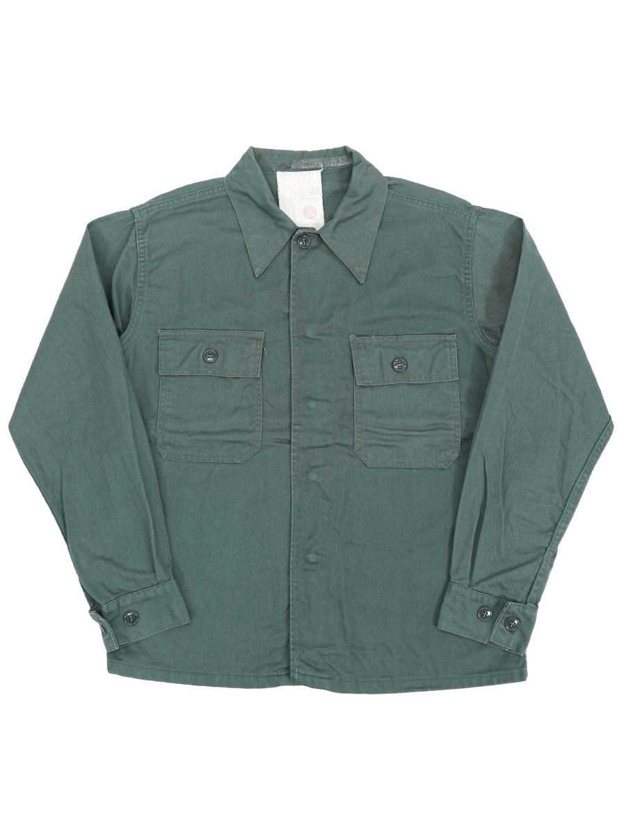50's Buccaneer U.S.AIR FORCE ユーティリティシャツ セージグリーン 表記(MEDIUM) スナップボタン