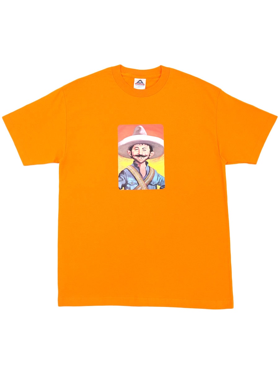 00's AAA MAD MAGAZINE ''アルフレッド・E・ニューマン'' プリントTシャツ オレンジ 表記(L) DEAD