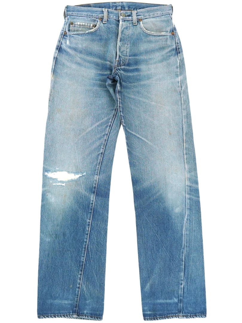 80's Levi's 501 赤耳 デニムパンツ 味ありリペア 良色落ち 表記(31x36)