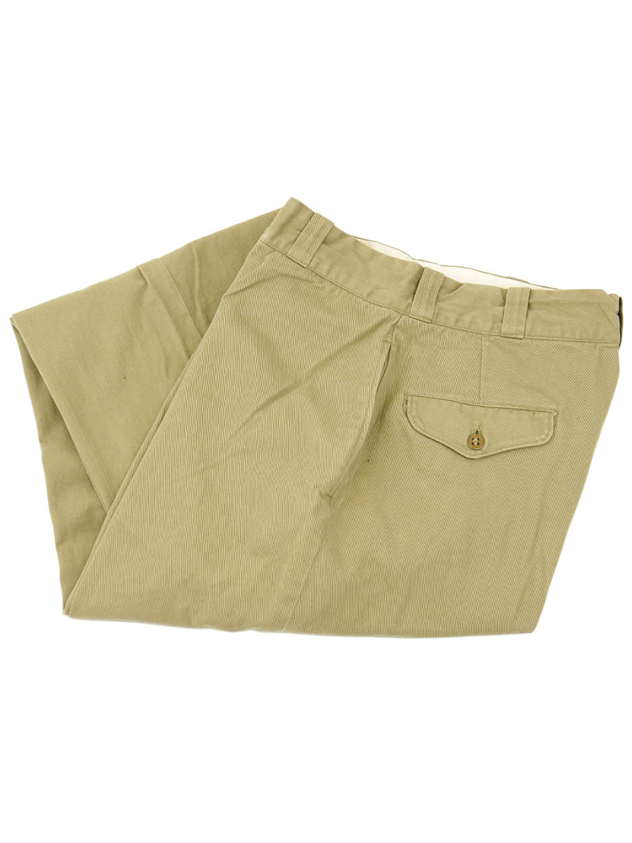 60's USMC チノトラウザーズ ジッパータイプ 表記(32x31)