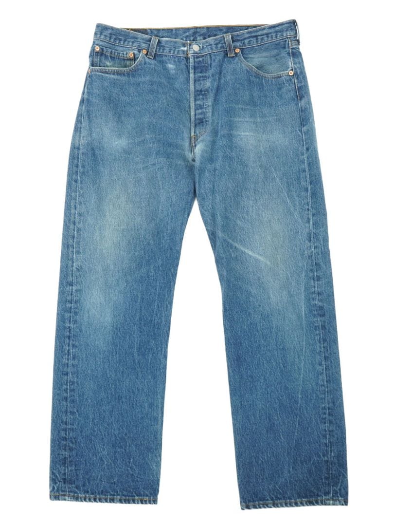 90's Levi's 501 デニムパンツ 薄ヒゲ 表記(38x31) USA製 Rマークのみ赤タブ