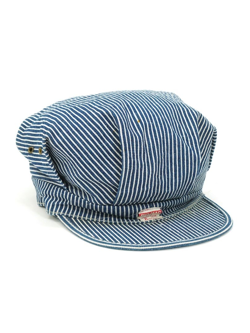 60's PENNEY'S BIGMAC ヒッコリーストライプ ワークキャップ 表記(7 1/4)