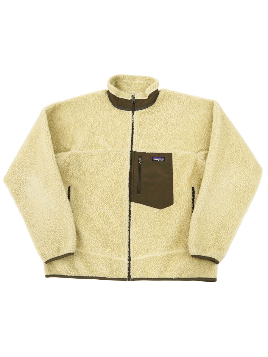 '10 パタゴニア クラシックレトロXジャケット ナチュラル/マッシュルームブラウン 表記(XL)