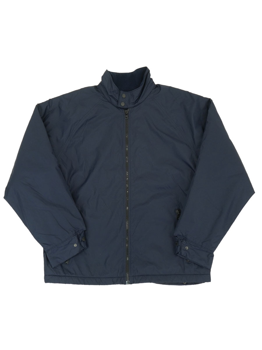 ラルフローレン 裏フリース フルジップ ナイロンジャケット ネイビー 表記(XL)