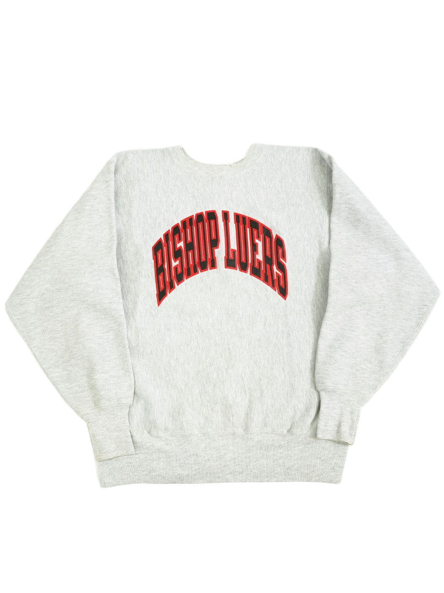 90's 刺繍タグ チャンピオンRW ''BISHOP LUERS'' 表記(L) USA製