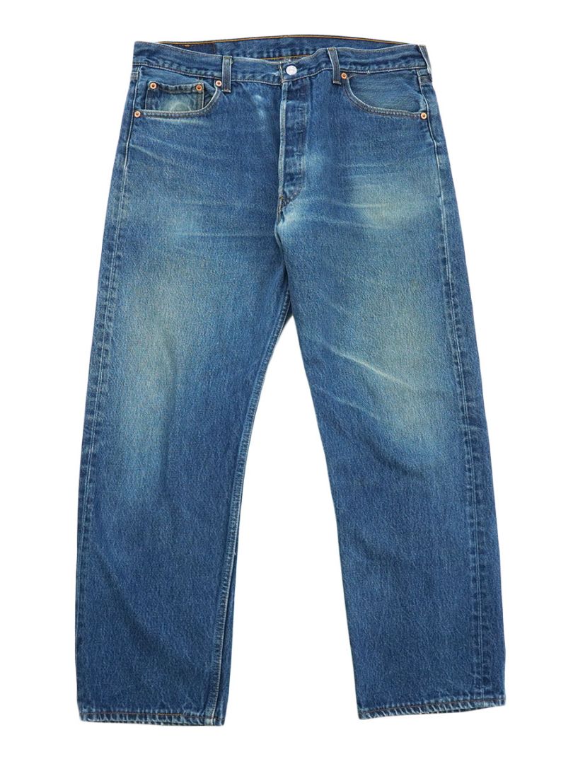 90's Levi's 501 デニムパンツ 薄ヒゲ 良色落ち 表記(38x31) USA製