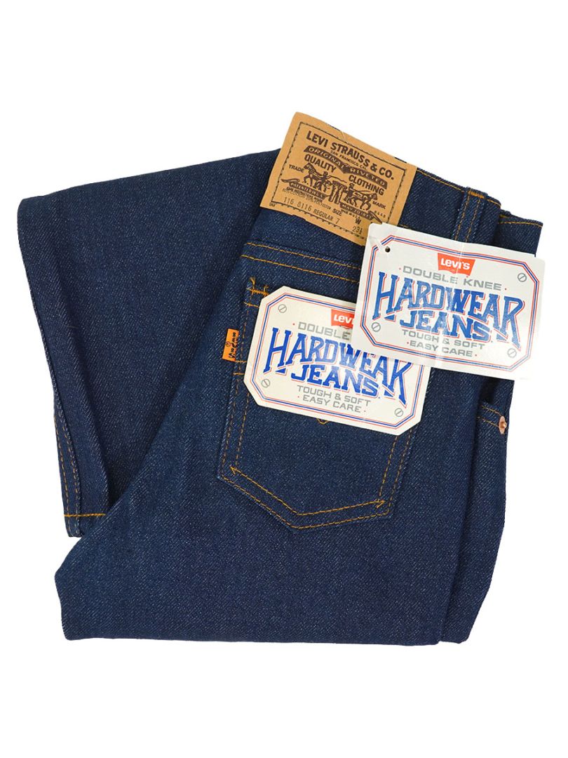 80's Levi's 116 8116 ボーイズ オレンジタブ デニムパンツ 表記(7 REGULAR) DEAD