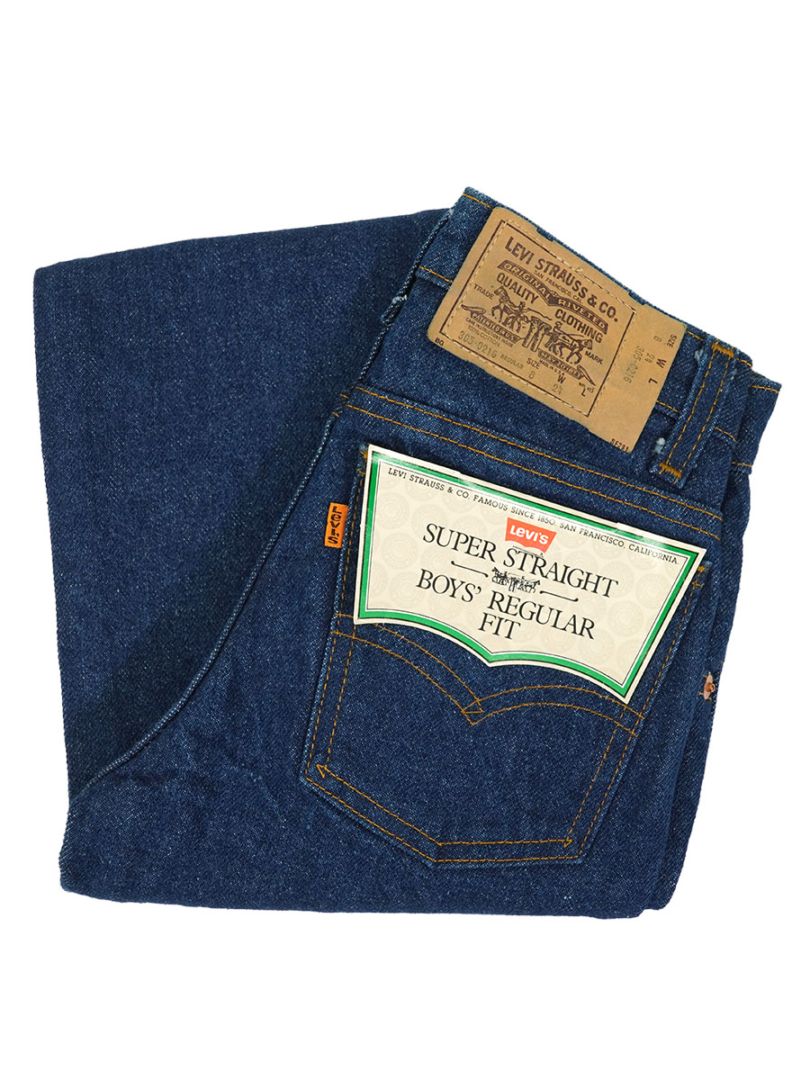 80's Levi's 305-0216 ボーイズ オレンジタブ デニムパンツ 表記(8 REGULAR) DEAD