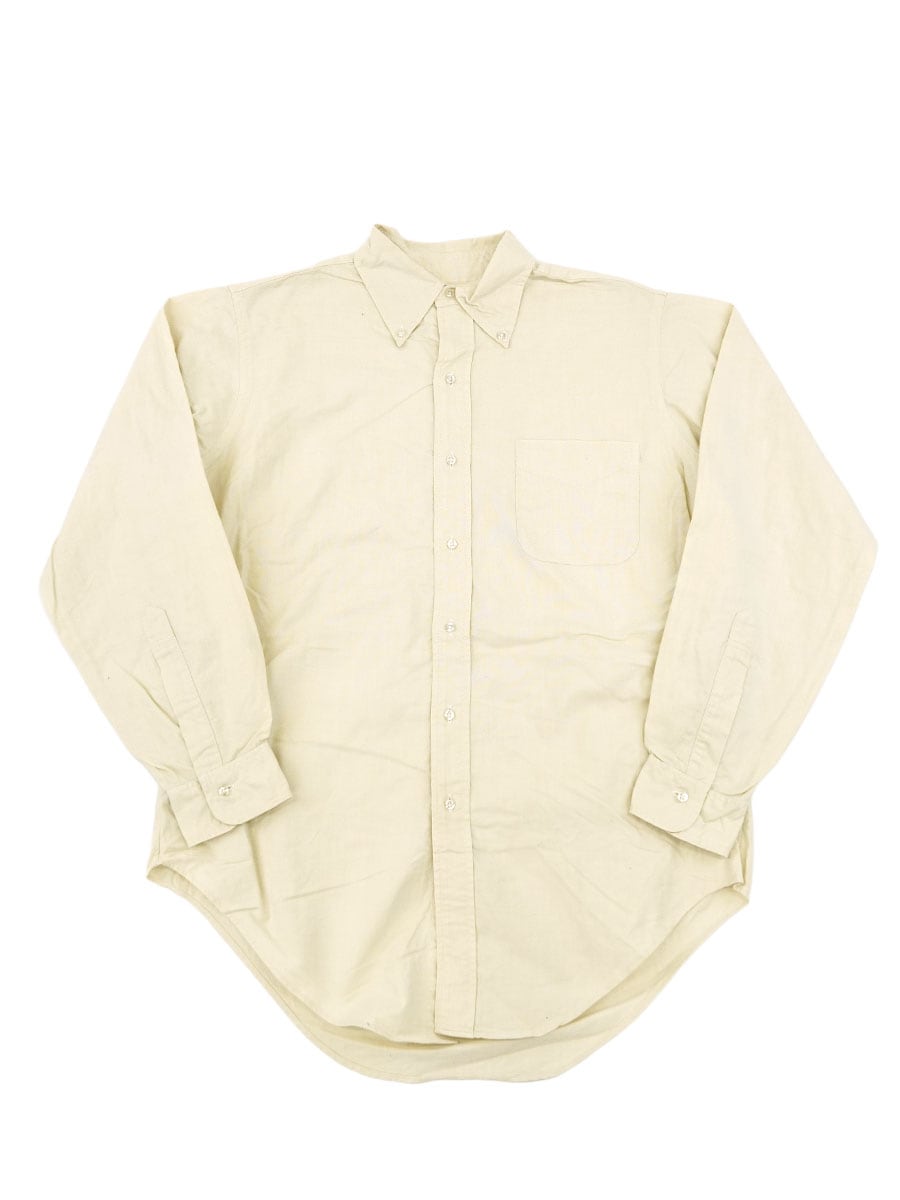brooks brothers USA製　ボタンダウンシャツ　白シャツ　美品 Made in USA ”Brooks Brothers” White Oxford Button Down Shirt