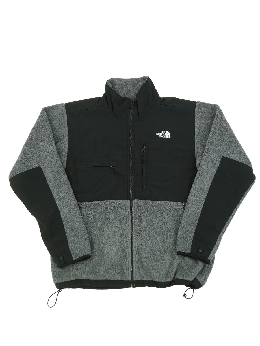00's THE NORTH FACE ''DENALI'' フリースジャケット ブラック×グレー 表記(L)