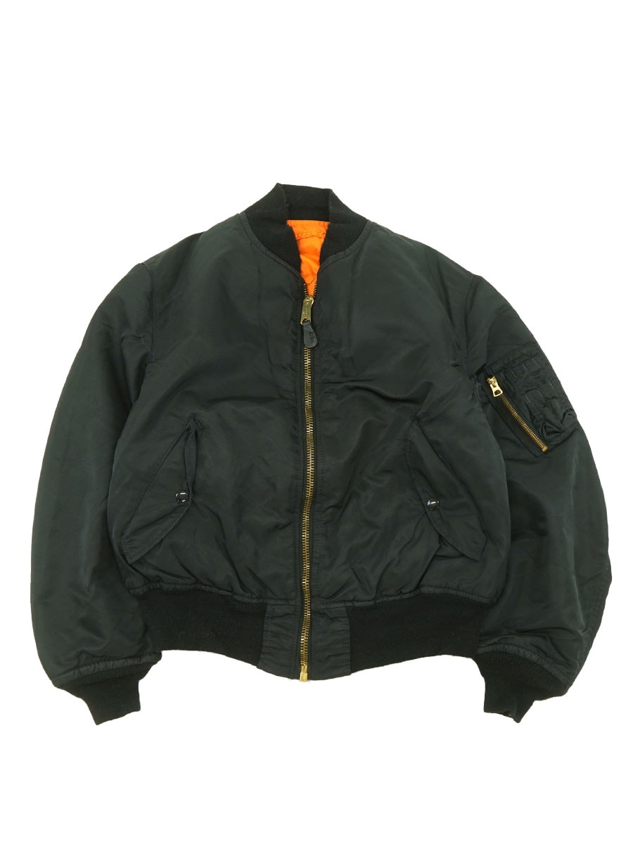 90's ALPHA MA-1 フライトジャケット MIL-J-82790J USA製 ALPHA INDUSTRIES MA-1 MIL-J-82790J フライトジャケット