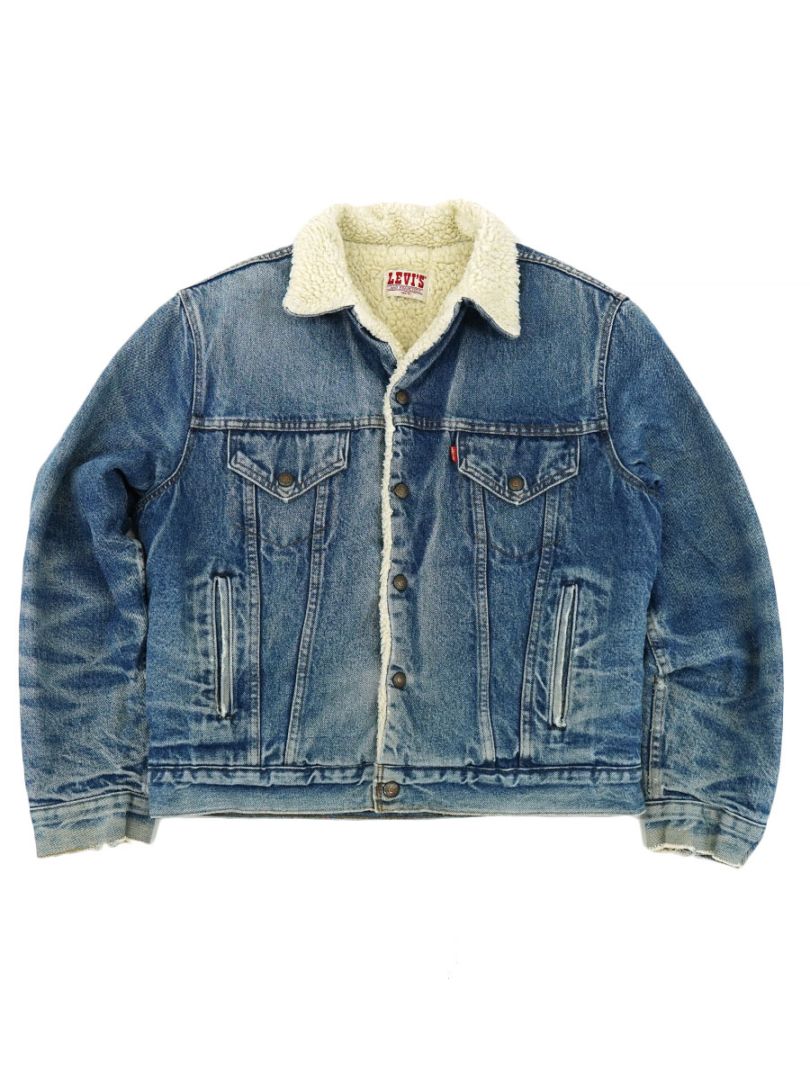 80’s LEVI’Sデニムジャケット 80's Levi's 70608 デニムボアJKT 表記(40R) 袖ヒゲ | すべての商品