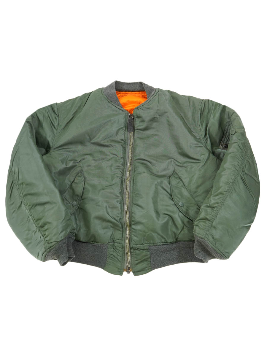 '72 U.S. AIR FORCE MA-1 MIL-J-8279E フライトジャケット 表記(L)