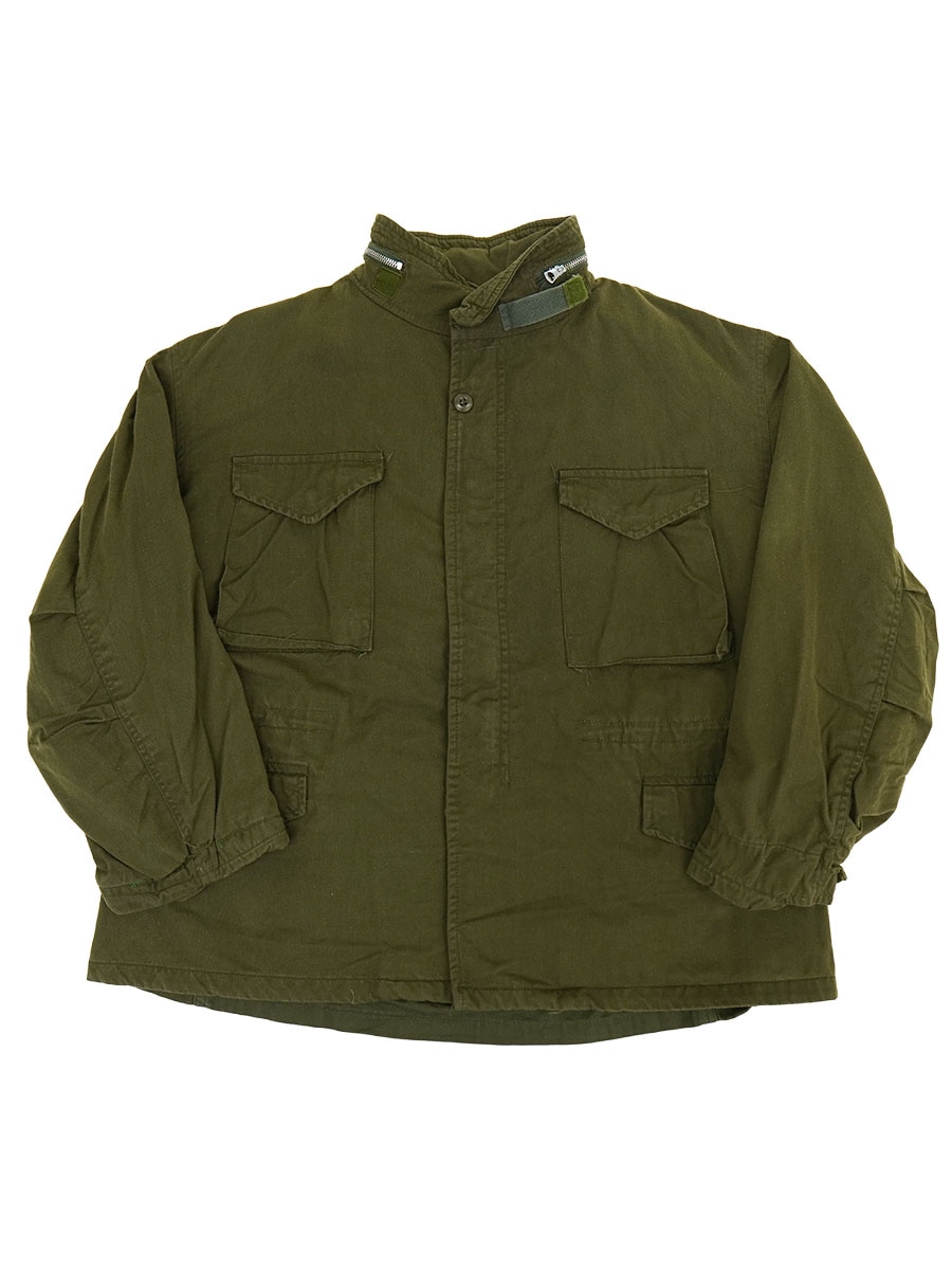 60's～ M-65 フィールドジャケット アルミジップ 100%コットン 実寸(X-LARGE位)