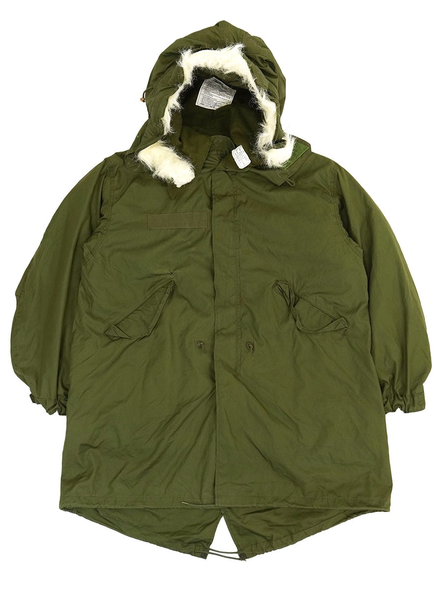 '84 U.S.ARMY M-65 フィッシュテールパーカ フルセット 表記(LARGE)